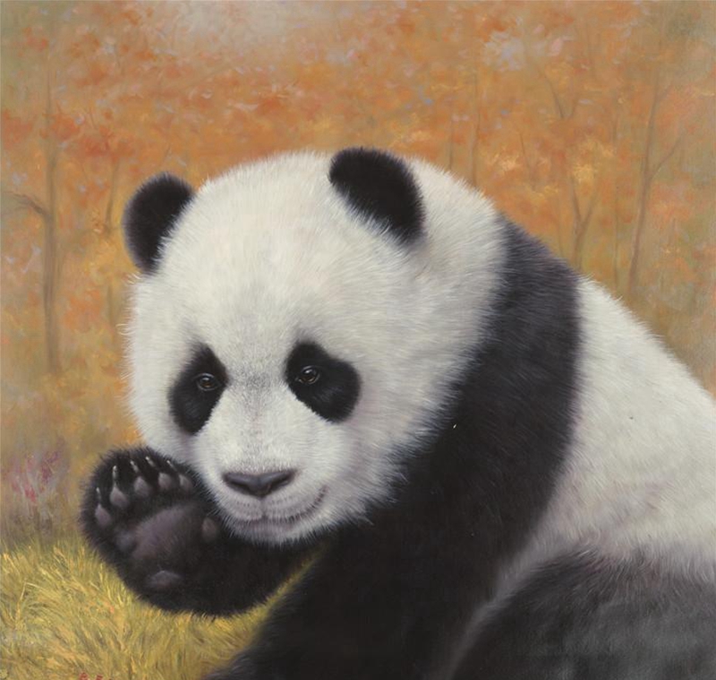 油畫《您好》（底下水印和签名剪裁掉.jpg