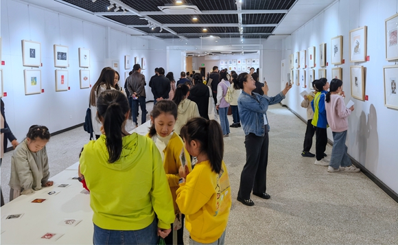 画展现场。主办方供图